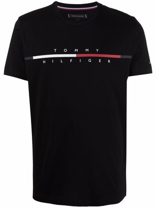 black tommy hilfiger t shirt