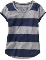 Thumbnail for your product : Old Navy Girls Rounded-Hem Tees