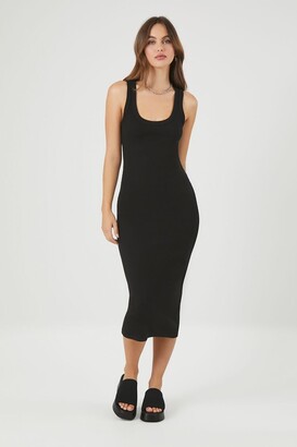 Forever 21 Ribbed Midi Tank Dress - ShopStyle