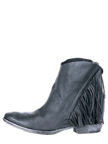 Thumbnail for your product : Cinzia Araia 60mm Leather Fringe Ankle Boots