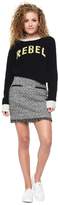 Thumbnail for your product : Juicy Couture Black Mixed Tweed Skirt