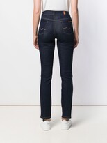 Thumbnail for your product : 7 For All Mankind High Rise Slim-Fit Jeans