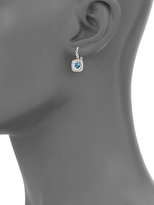 Thumbnail for your product : David Yurman Albion Drop Earrings with Blue Topaz and Diamonds