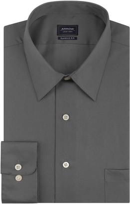 arrow fitted sateen dress shirts