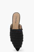 Thumbnail for your product : boohoo Womens Alice Tassel Fringe Pointed Mule Flats