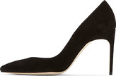 Thumbnail for your product : Brian Atwood Black Suede Marella Pump