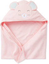Thumbnail for your product : Carter's Baby Girls' Hooded Mouse Towel