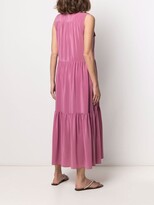 Thumbnail for your product : Equipment Sleeveless Tiered Shirtdress