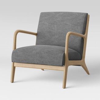 Esters Wood Armchair Charcoal Gray - Project 62™