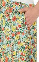 Thumbnail for your product : BY. Bonnie Young BY. BONNIE YOUNG WOMEN'S FLORAL SILK RUFFLE PANTS