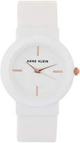 Thumbnail for your product : Anne Klein AK2834 Rose Gold-Tone & White Watch