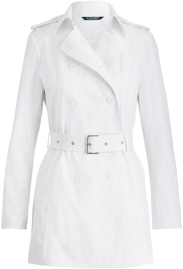 Ralph Lauren Double-Breasted Trench Coat - ShopStyle