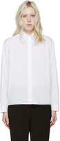 Thumbnail for your product : Dion Lee White Poplin Quarter Shirt