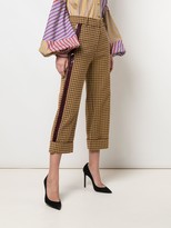 Thumbnail for your product : Silvia Tcherassi Dacil cropped trousers