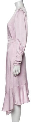 Joie Silk Midi Length Dress w/ Tags Pink
