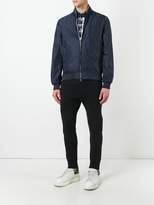 Thumbnail for your product : Moncler striped trim lightweight jacket