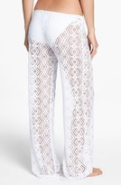 Thumbnail for your product : Becca Crochet Cover-Up Pants