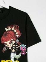 Thumbnail for your product : DSQUARED2 TEEN cartoon print T-shirt