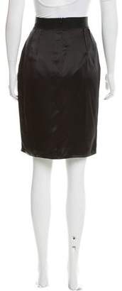 Nili Lotan Silk Knee-Length Skirt