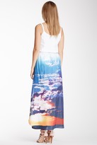 Thumbnail for your product : Minnie Rose Washable Silk Printed Skirt