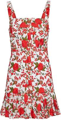 Alexis Melora Floral Embroidered Mini Dress