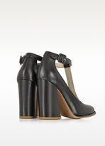 Thumbnail for your product : See by Chloe Black Leather T-bar Pump