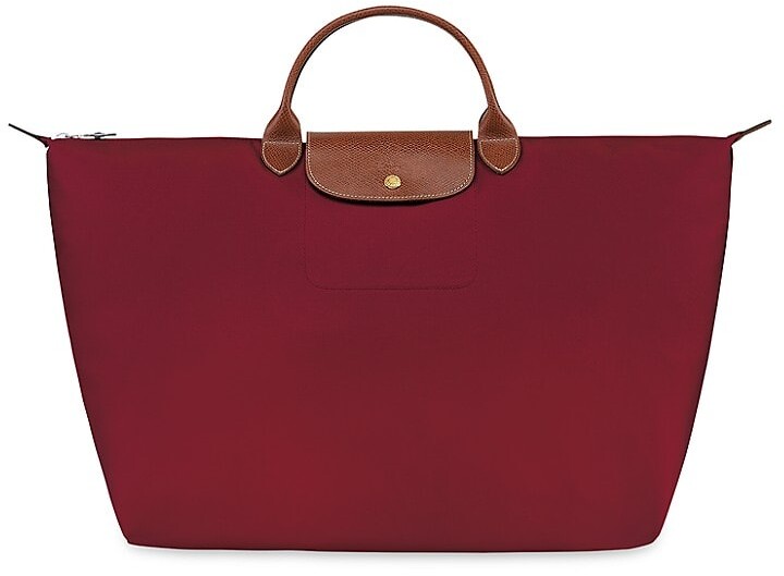 Longchamp burgundy Small Le Pliage Original Tote Bag