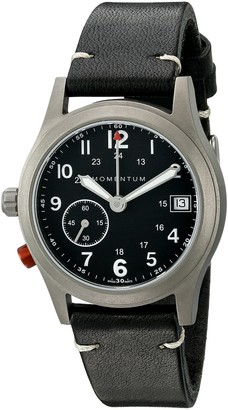 Momentum Unisex 1M-SP61B2B Pathfinder III Analog Display Swiss Quartz Black Watch