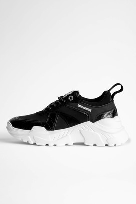 ZADIG \u0026 VOLTAIRE Future Sneakers in White | endource