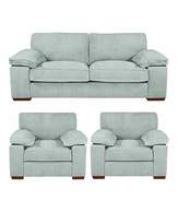 Thumbnail for your product : At Home Collection Harrow 3 Sofa Plus 2 chairs