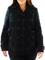 Thumbnail for your product : JCPenney St. John's Bay Classic Pea Coat - Talls