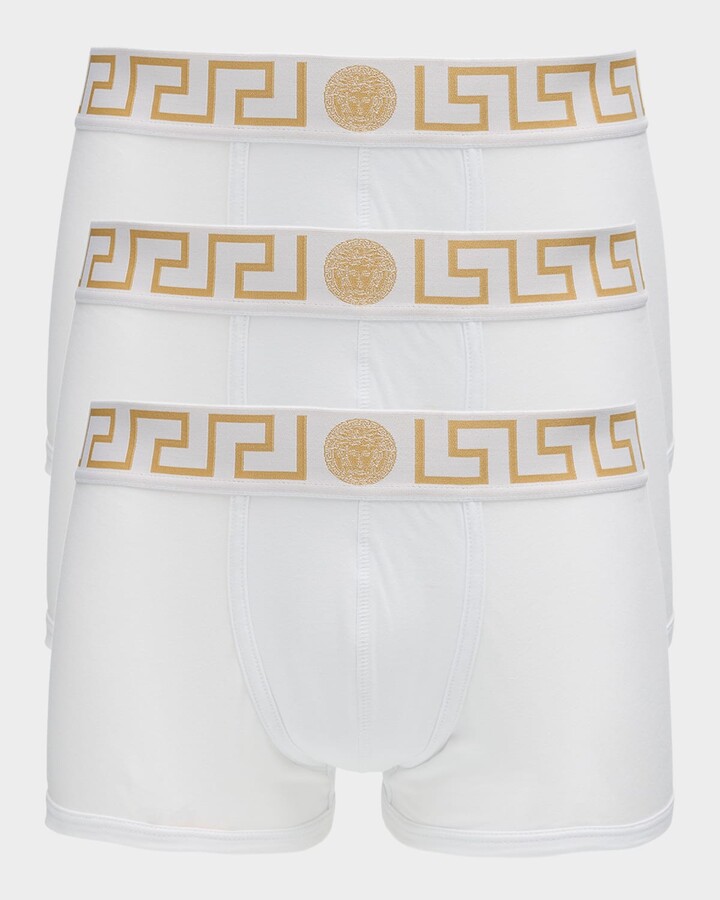 Men's 3-Pack Low Rise Greca Trunk