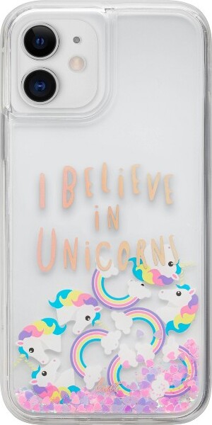 LAUT LAUTiPhone13mini/iPhone12miniLiquidGlitterCase-Unicorn