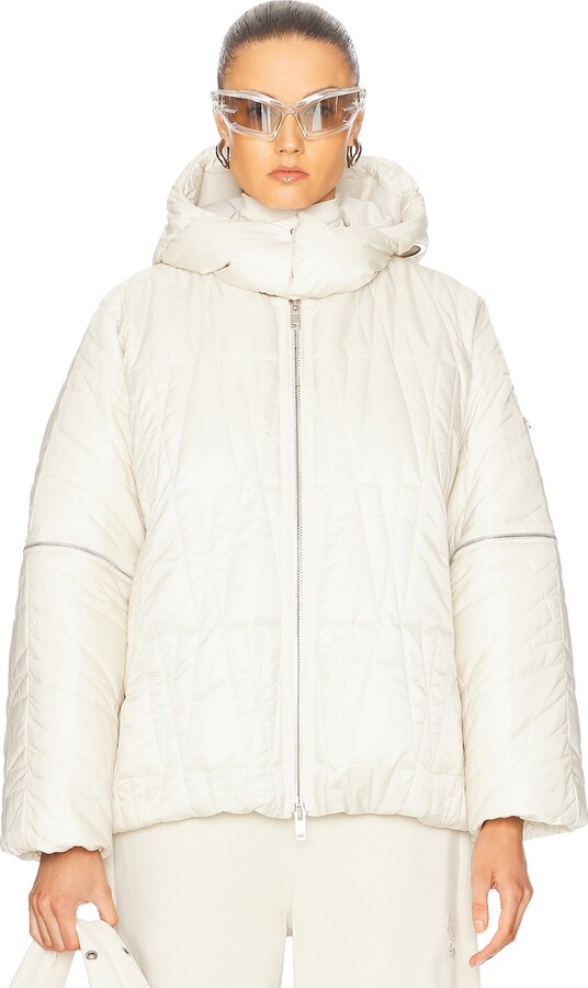 MONCLER GENIUS X Willow Smith Haissa Jacket in Cream