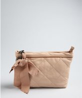 Thumbnail for your product : Lanvin Nude Quilted Leather Cosmetic Case