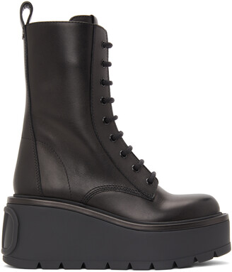 platform combat boots cheap
