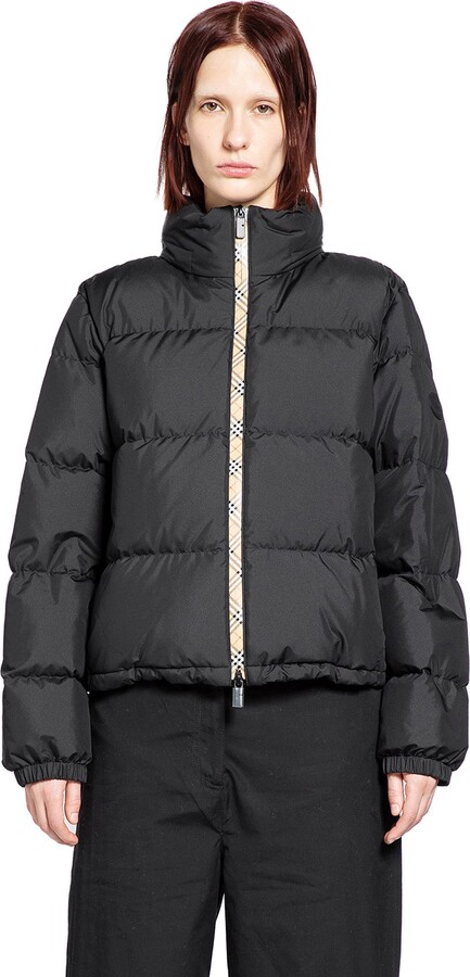 Check Trim Ambleside Puffer Jacket