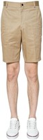 Thumbnail for your product : Thom Browne Light Cotton Twill Chino Shorts