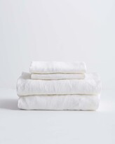 Thumbnail for your product : Quince European Linen Sheet Set