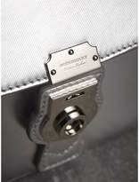 Thumbnail for your product : Burberry The Small DK88 Top Handle Bag in Metallic Leather
