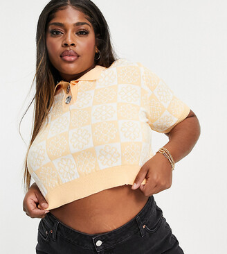 embellished plus size tops