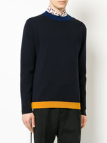 Thumbnail for your product : Marni colour block crew neck sweater