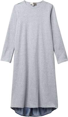 Couture Go Long Sleeve Chambray Knee Length Dress (Big Girls)