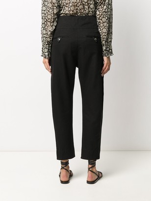 Etoile Isabel Marant Raluniae tapered cotton trousers