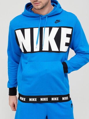 Gamma blue nike hoodie Clearance