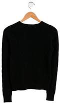 Thumbnail for your product : Ralph Lauren Girls' Wool Logo Sweater
