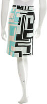 Thumbnail for your product : Emilio Pucci Printed Knee-Length Skirt