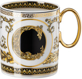 Thumbnail for your product : Versace Home Virtus Alphabet Mug with Handle - C