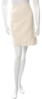 Celine Woven Mini Skirt