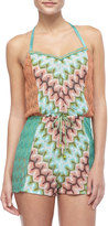 Thumbnail for your product : Missoni Patterned Tie-Waist Jumpsuit